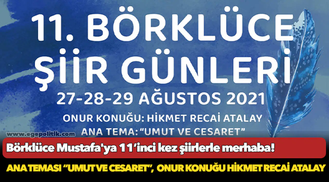 Börklüce Mustafa’ya 11’inci kez şiirlerle merhaba!