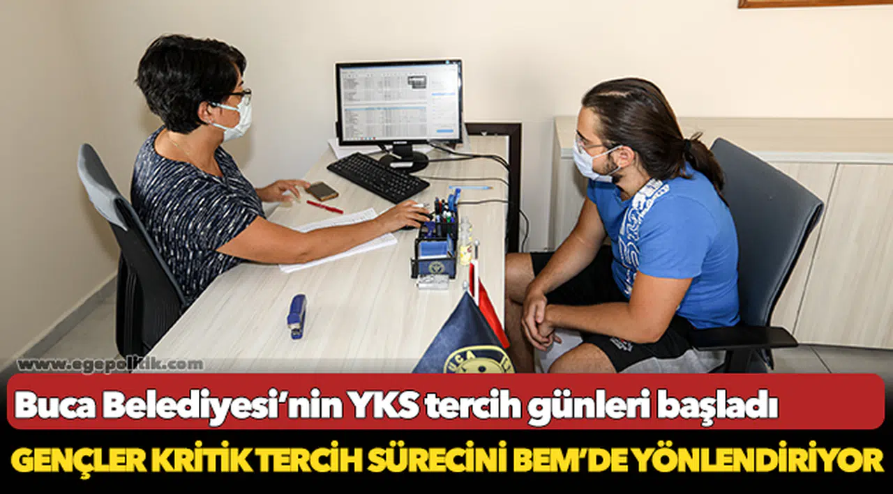 Bucalı gençler kritik tercih sürecini BEM’de yönlendiriyor
