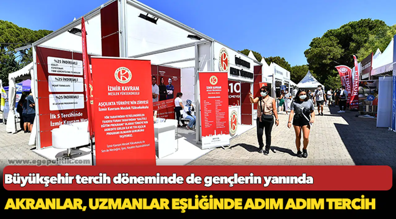Büyükşehir tercih döneminde de gençlerin yanında
