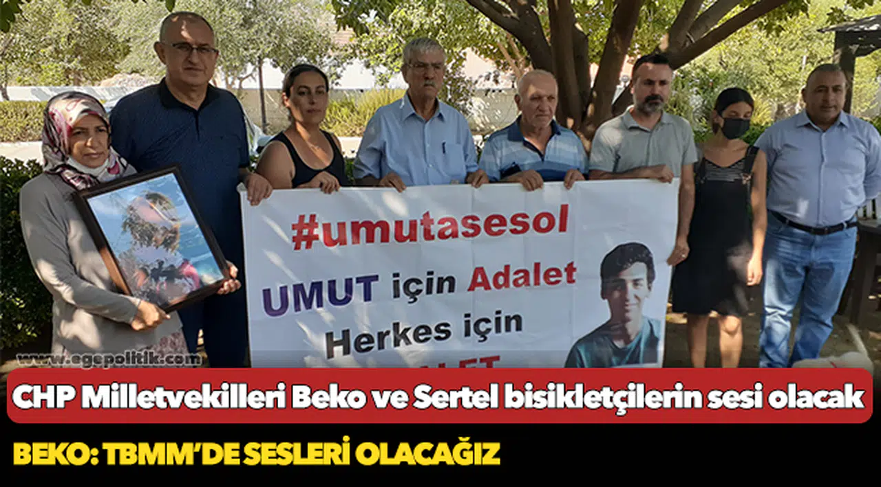 CHP Milletvekilleri Beko ve Sertel bisikletçilerin sesi olacak