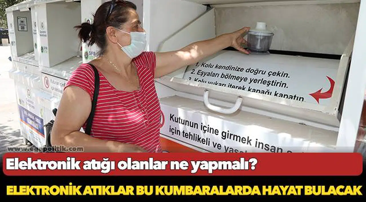 Elektronik atıklar bu kumbaralarda hayat bulacak