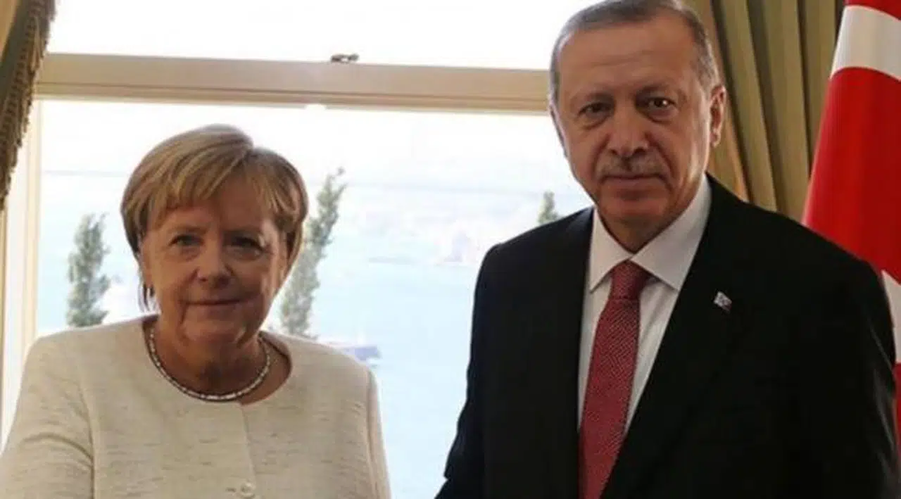 Erdoğan ile Merkel arasında 'Afganistan' görüşmesi