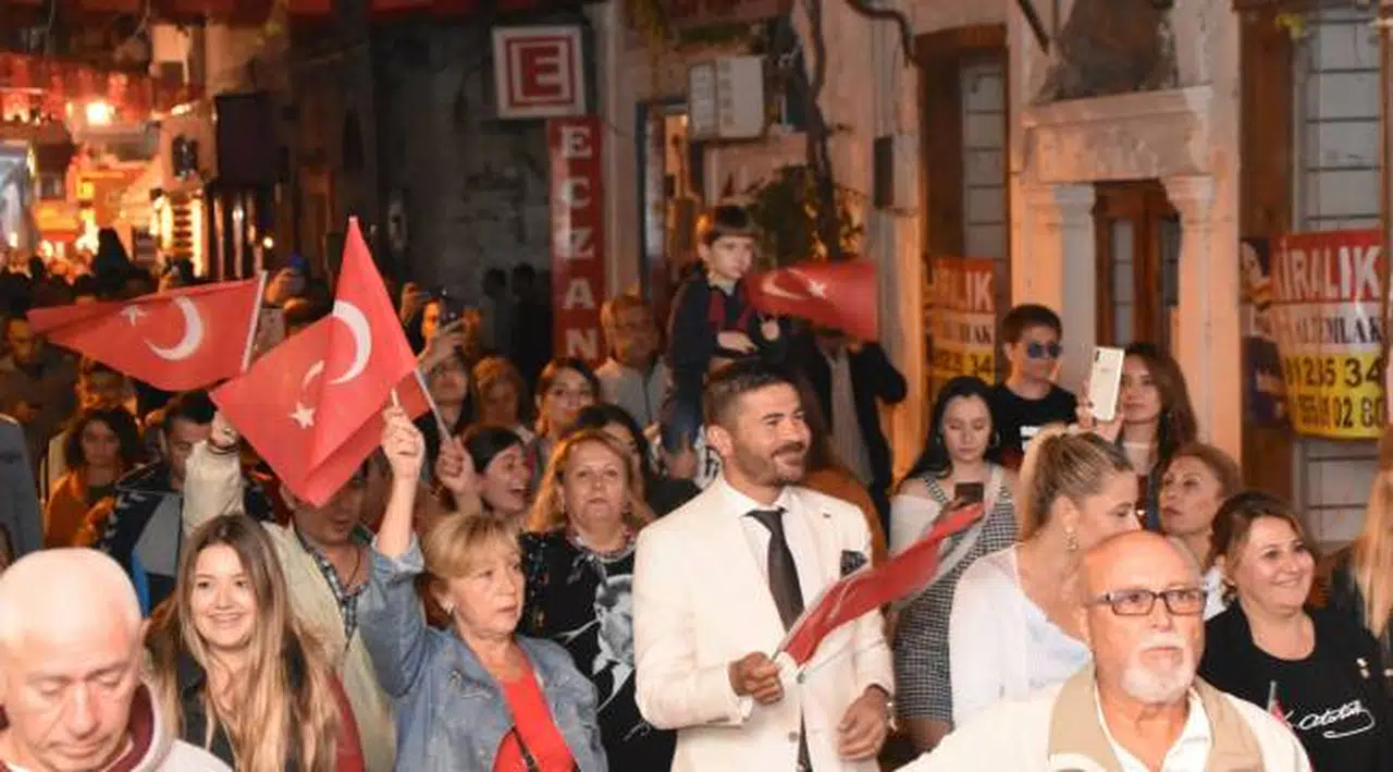 Foça'da 30 Ağustos coşkusu