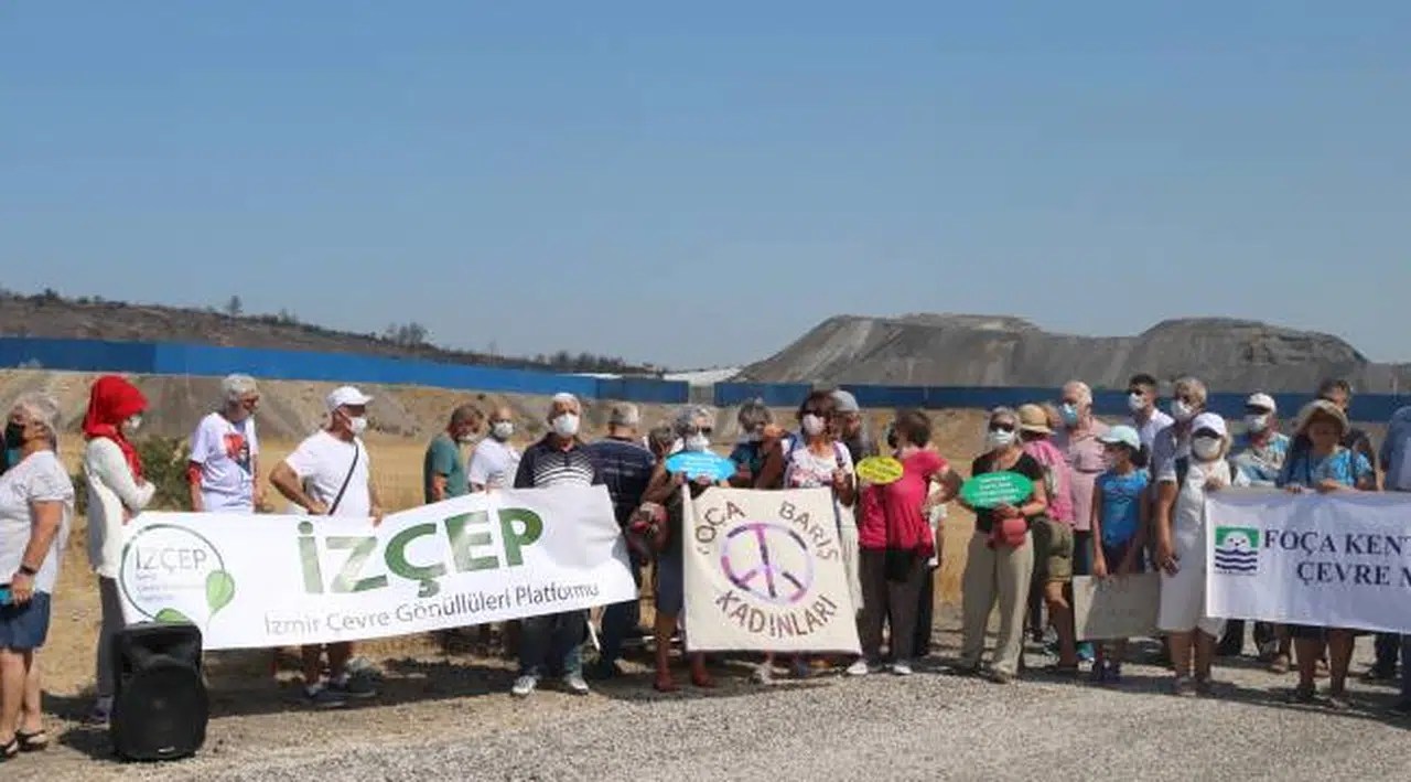 FOÇALILARDAN CÜRUF ALANINA VE YANGINLARA BÜYÜK TEPKİ