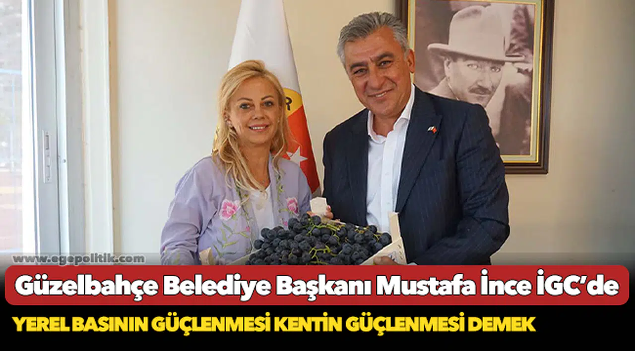 Güzelbahçe Belediye Başkanı Mustafa İnce İGC’de