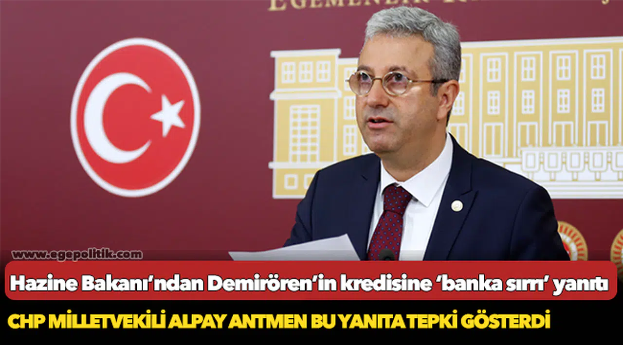 Hazine Bakanı’ndan Demirören’in kredisine ‘banka sırrı’ yanıtı