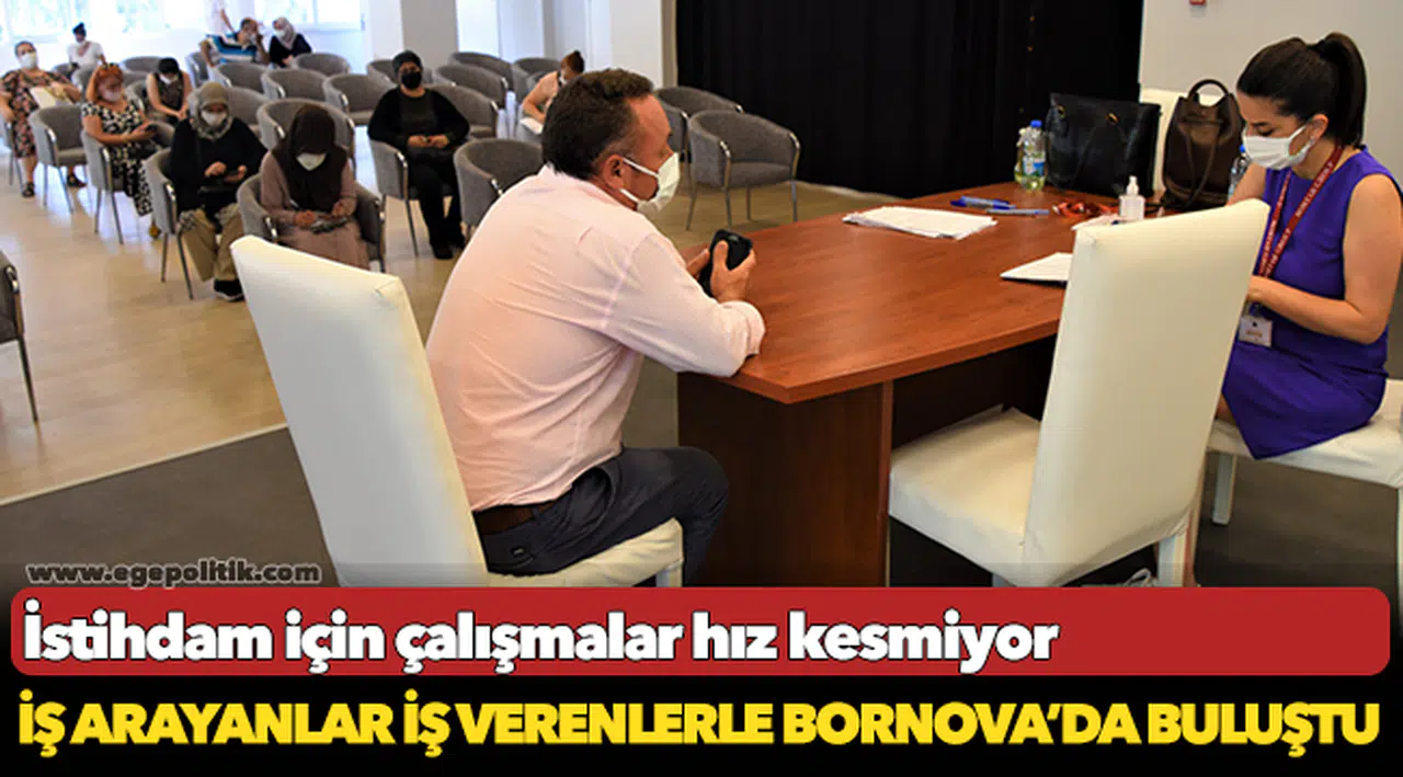 İstihdam için çalışmalar hız kesmiyor