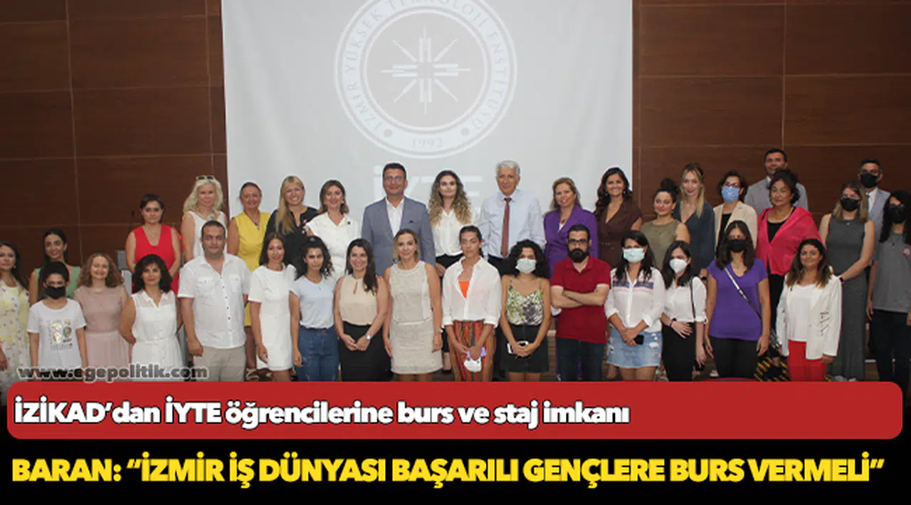 İZİKAD’dan İYTE öğrencilerine burs ve staj imkanı