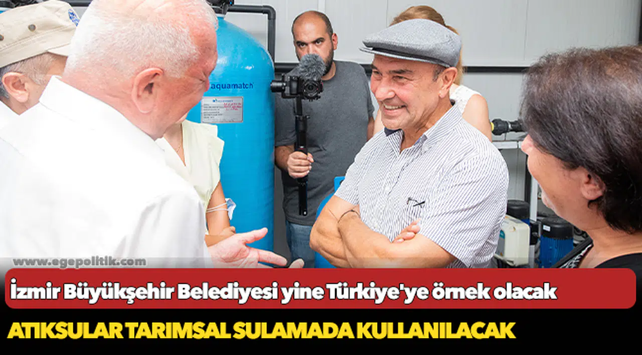 İzmir Büyükşehir Belediyesi yine Türkiye'ye örnek olacak
