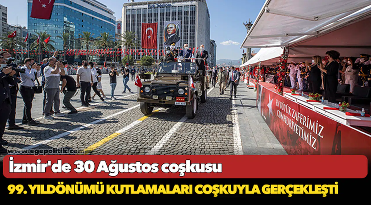 İzmir'de 30 Ağustos coşkusu