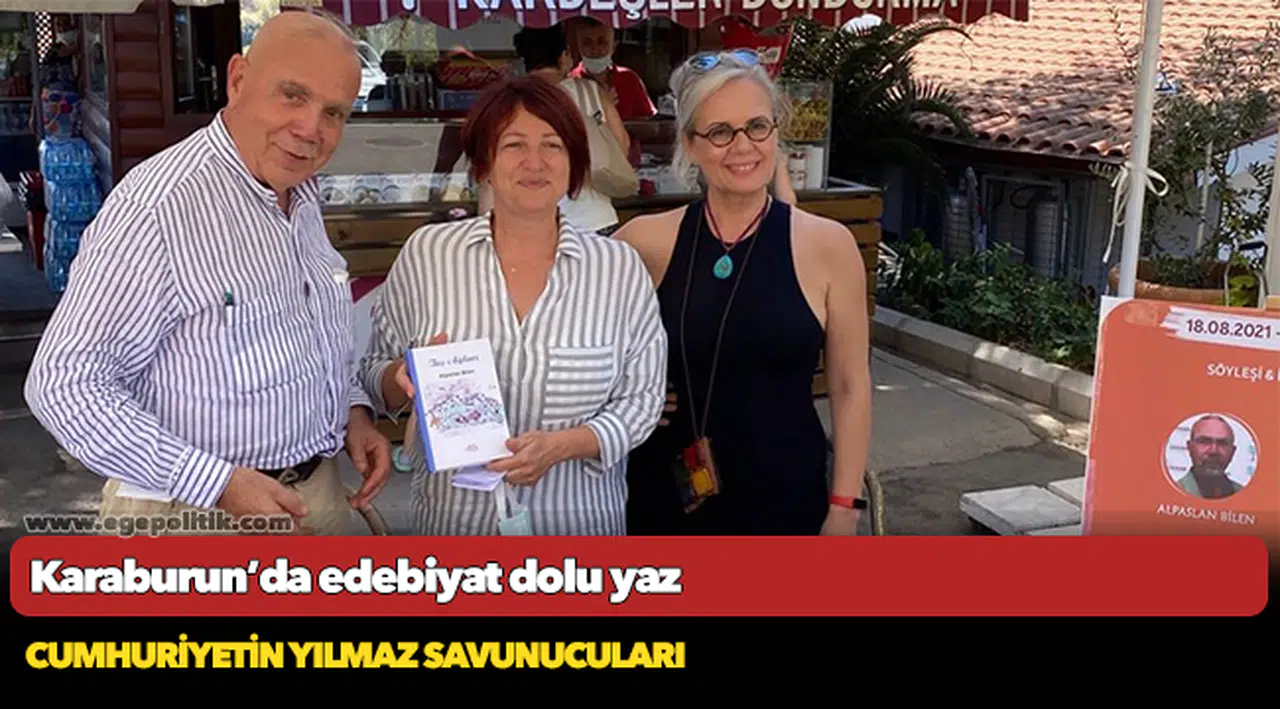 Karaburun’da edebiyat dolu yaz