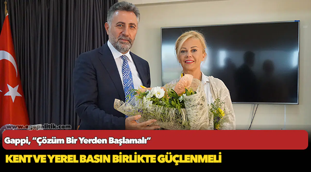 KENT VE YEREL BASIN BİRLİKTE GÜÇLENMELİ