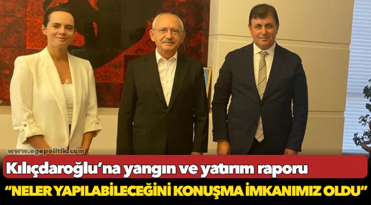 Lider'e yangın ve yatırım raporu