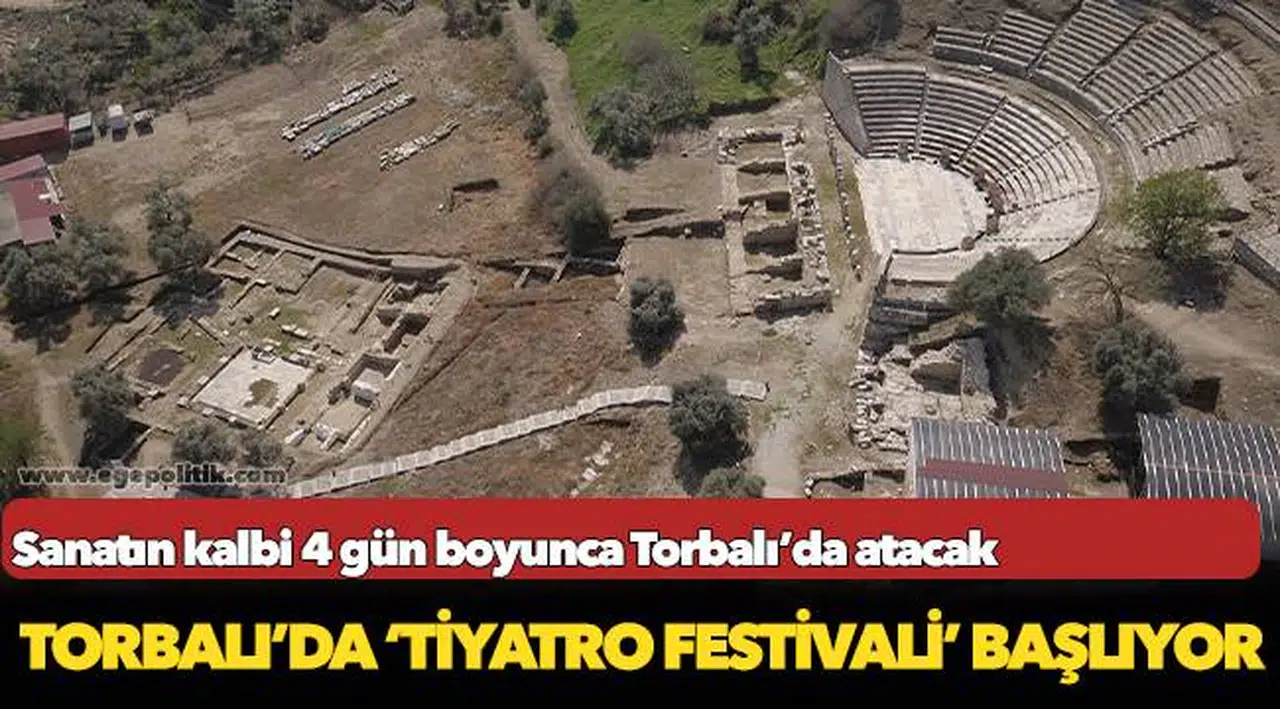Torbalı’da ‘Tiyatro Festivali’ başlıyor