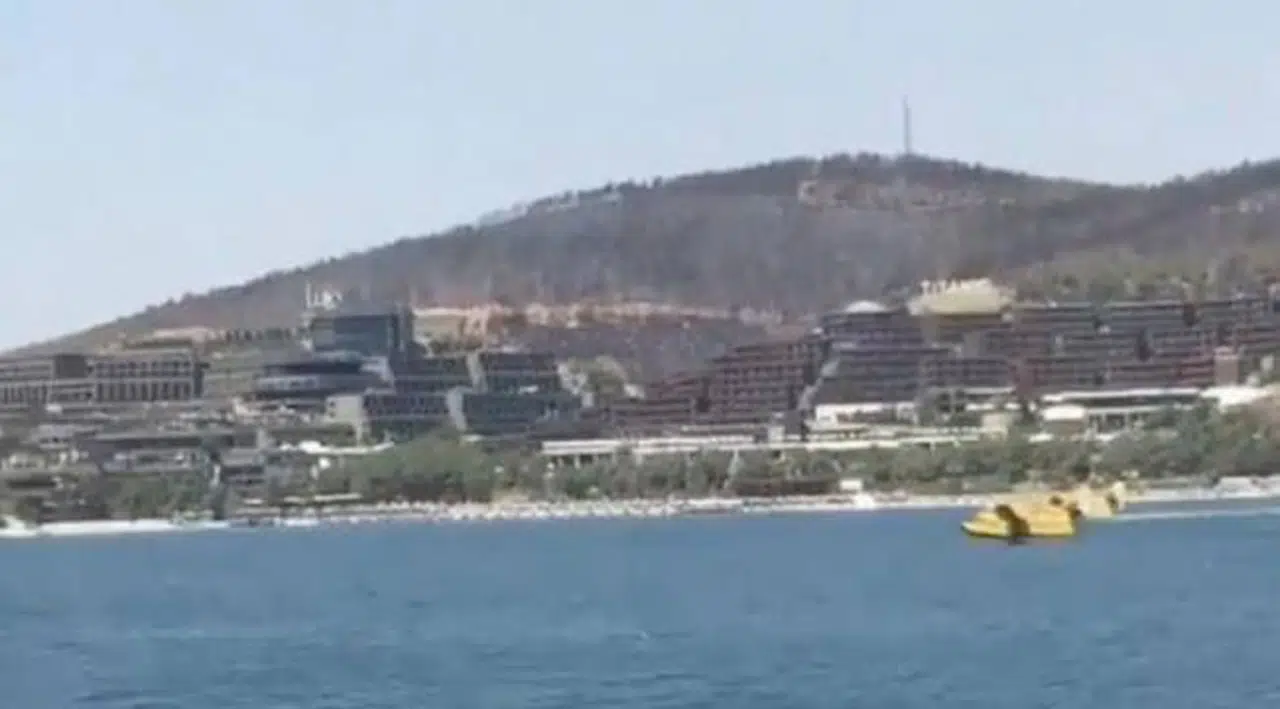 Yangın söndürme uçağını engelleyen jetski hakkında soruşturma