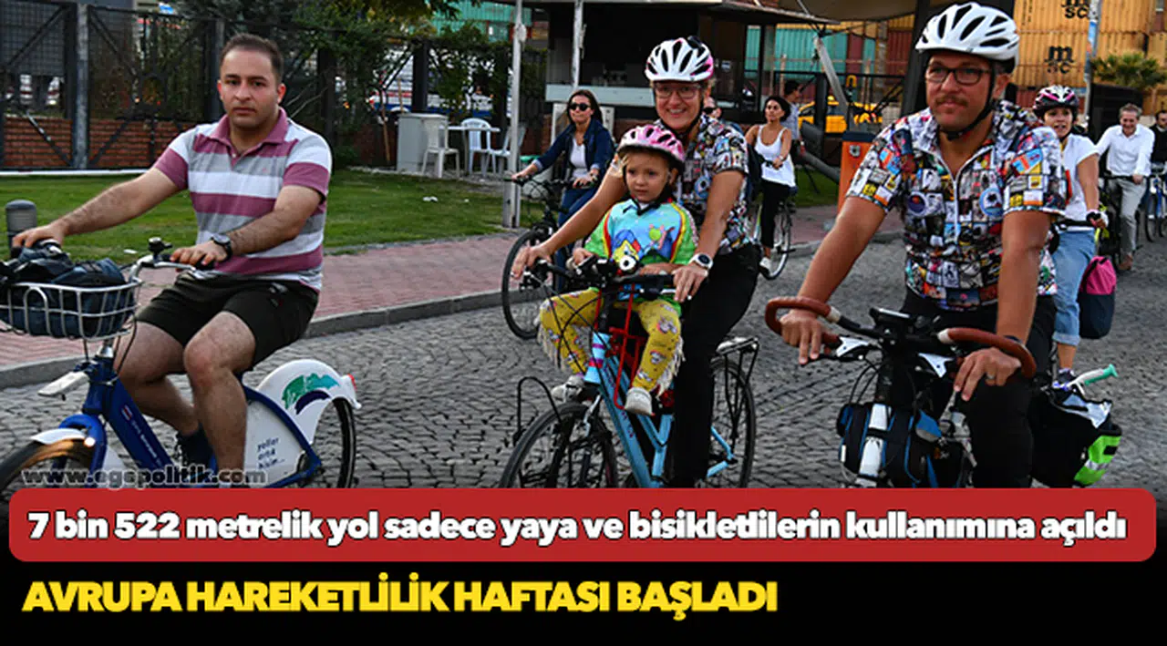 7 bin 522 metrelik yol sadece yaya ve bisikletlilerin kullanımına açıldı