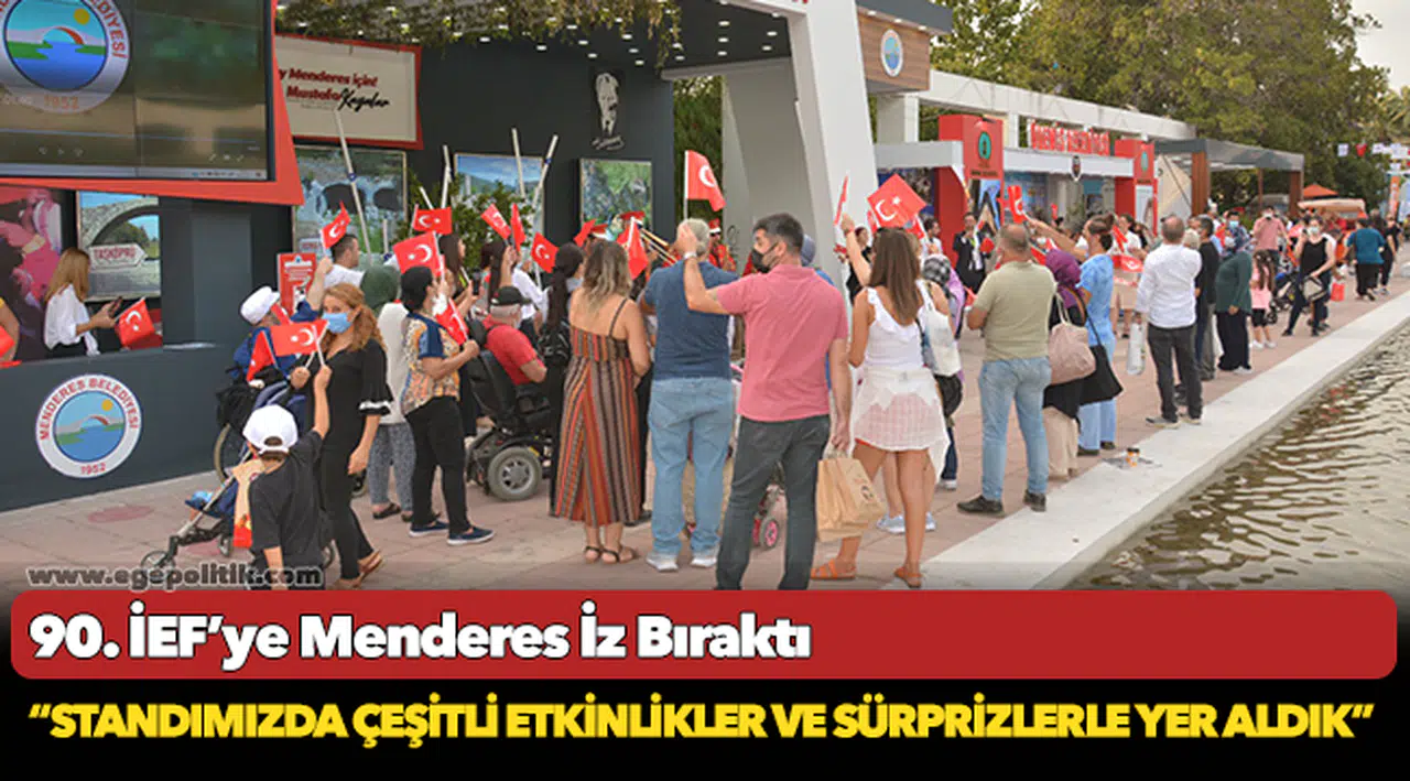 90. İEF’ye Menderes İz Bıraktı