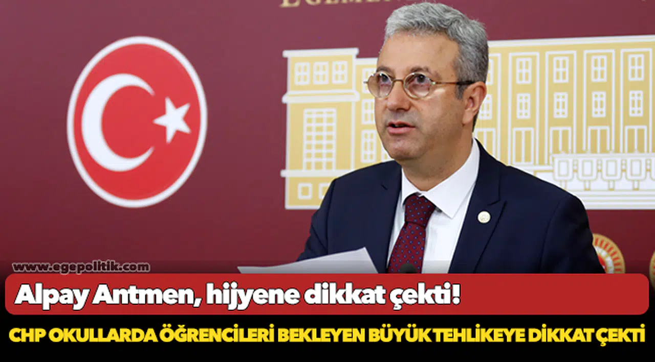 Alpay Antmen, hijyene dikkat çekti!
