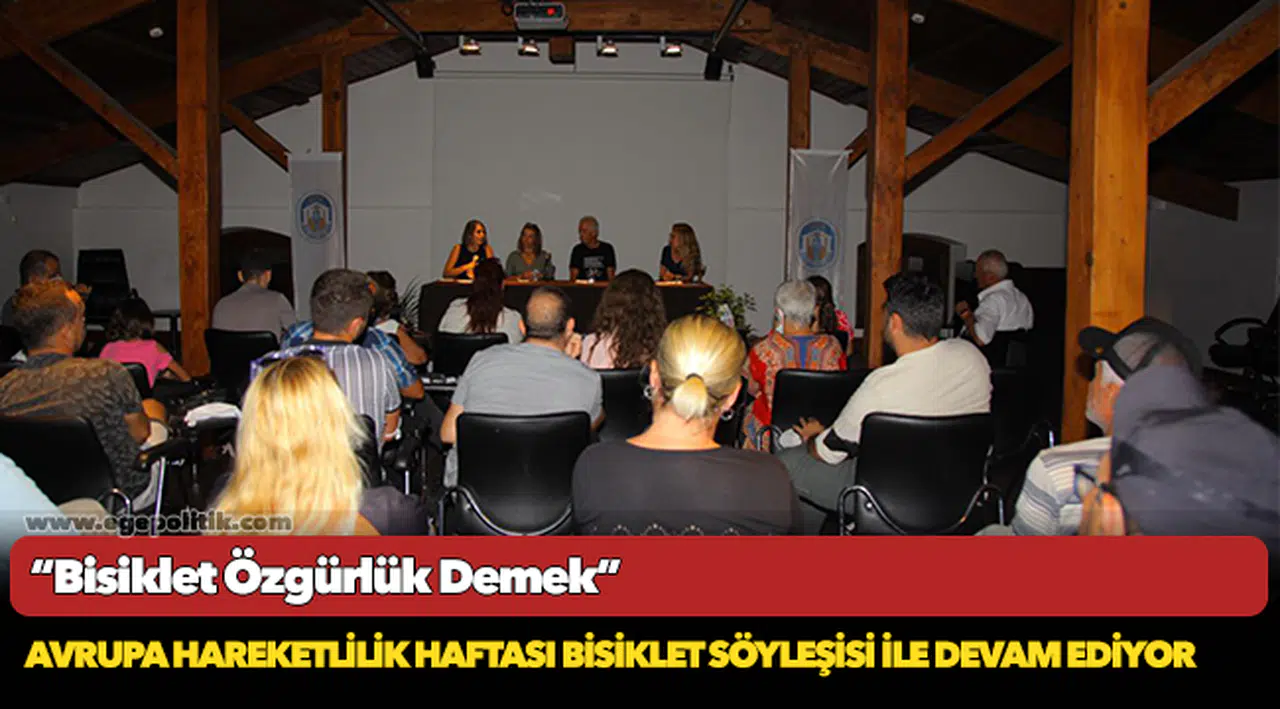 Avrupa Hareketlilik Haftası Bisiklet Söyleşisi İle Devam Ediyor