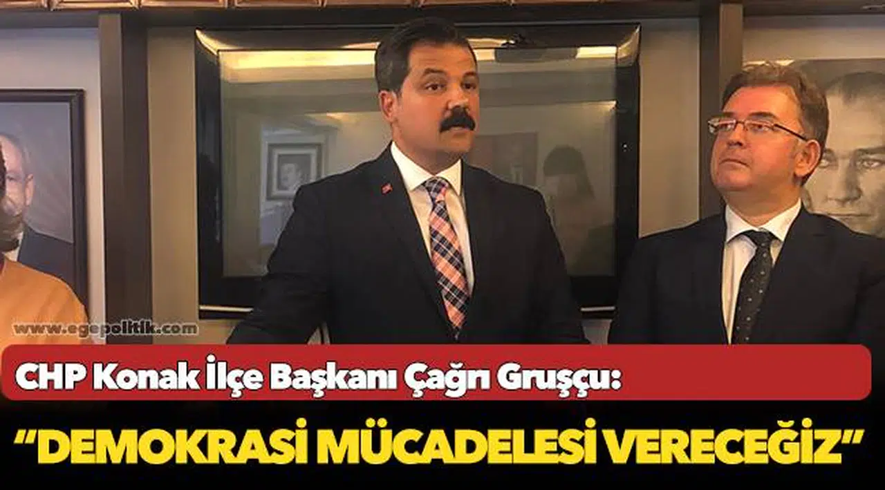 BAŞKAN GRUŞÇU, “YURTTAŞLARIMIZIN OYLARINA DEĞİL, SORUNLARINA TALİBİZ”