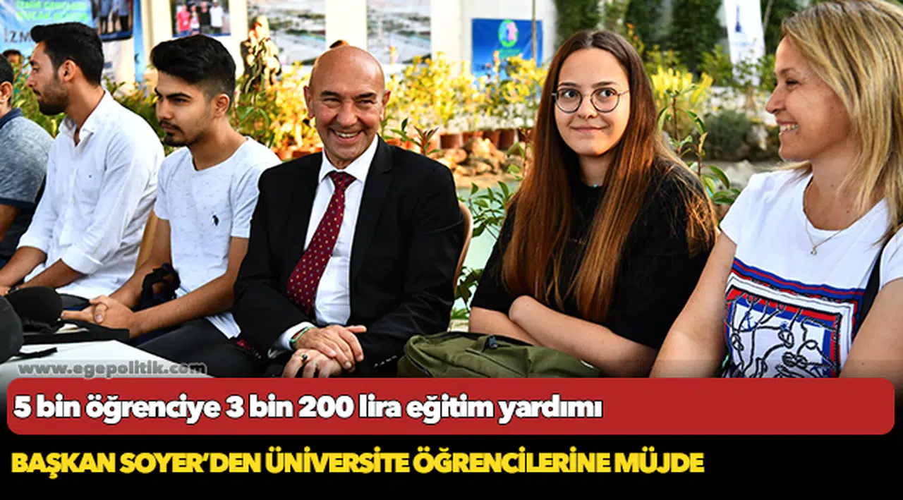 Başkan Soyer’den üniversite öğrencilerine müjde