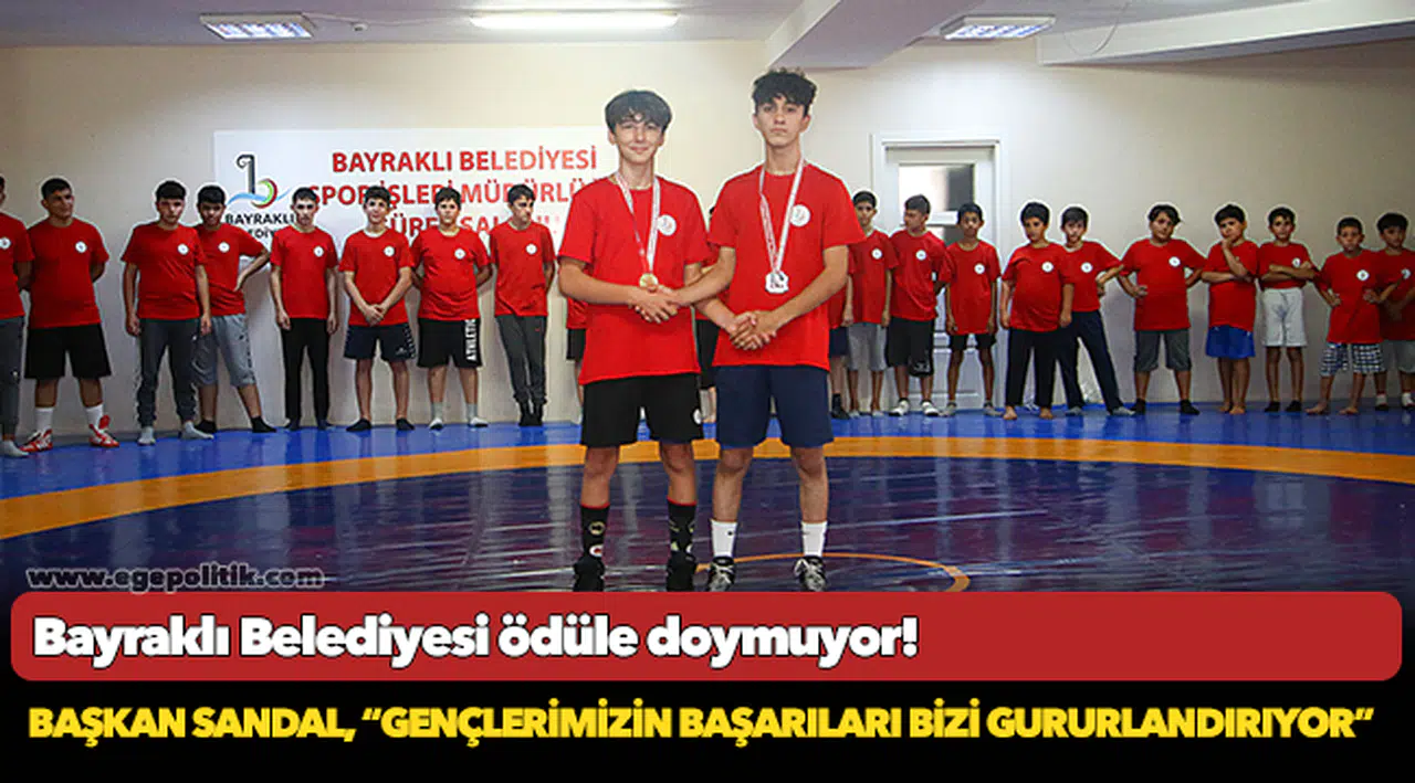 Bayraklı Belediyesi ödüle doymuyor!