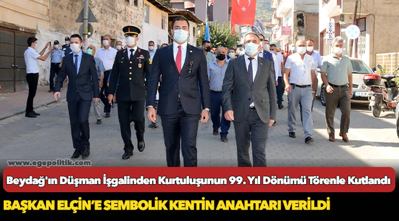 Beydağ'ın Düşman İşgalinden Kurtuluşunun 99. Yıl Dönümü Törenle Kutlandı