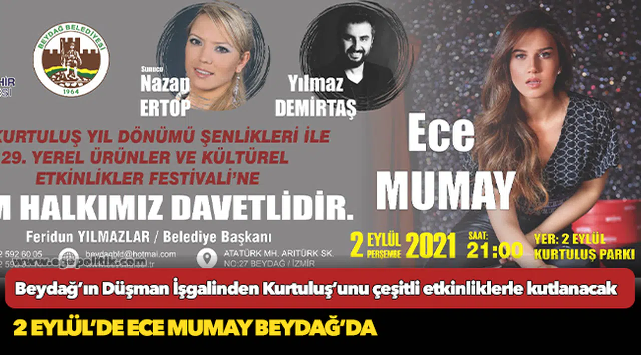 Beydağ’ın Kurtuluşu Konserlerle Kutlanacak