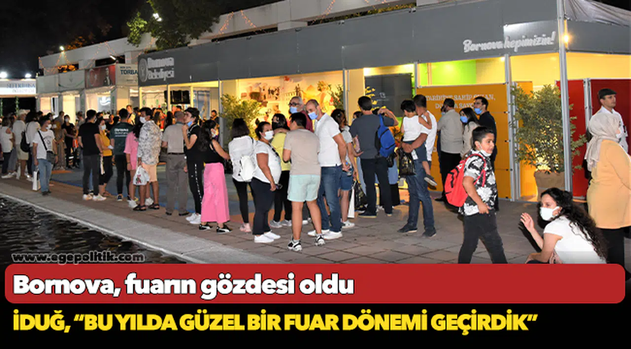 Bornova, fuarın gözdesi oldu