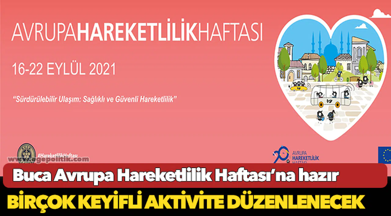 Buca Avrupa Hareketlilik Haftası’na hazır