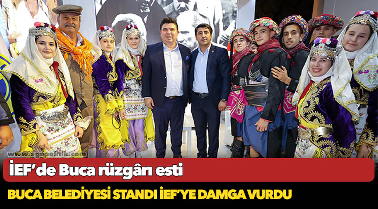 Buca Belediyesi standı İEF’ye damga vurdu