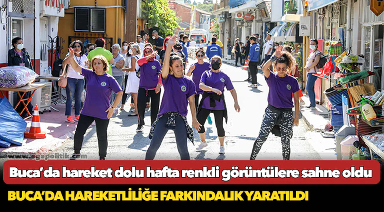 Buca’da Avrupa Hareketlilik Haftası dopdolu geçti