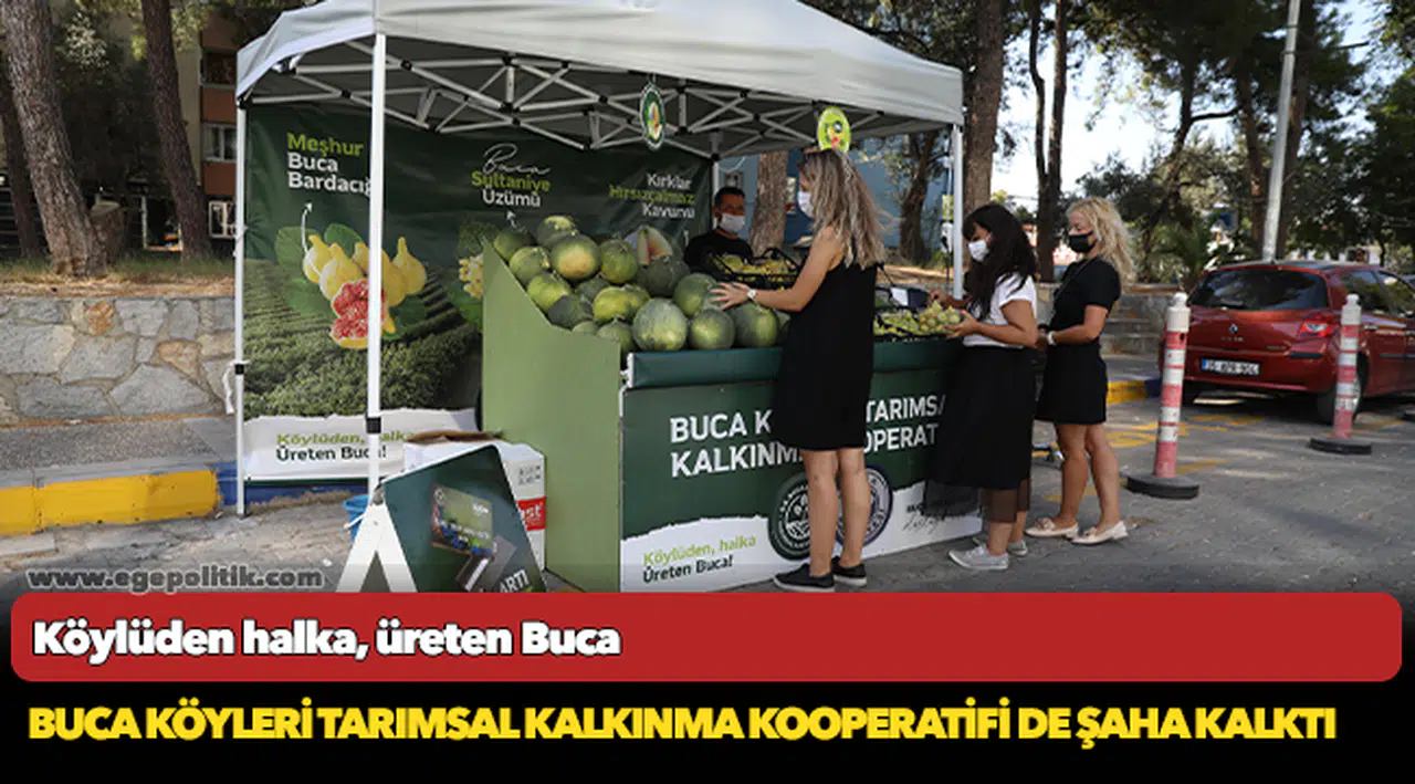 Buca’da hem üreticinin hem tüketicinin yüzü gülüyor