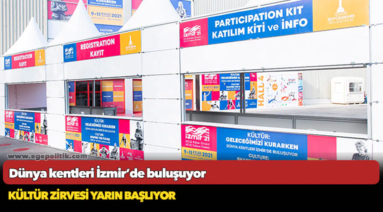 Dünya kentleri İzmir’de buluşuyor