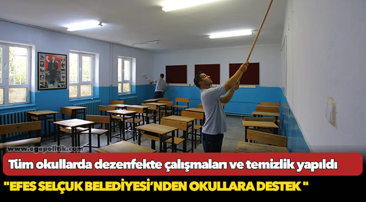 Efes Selçuk Belediyesi’nden Okullara Destek