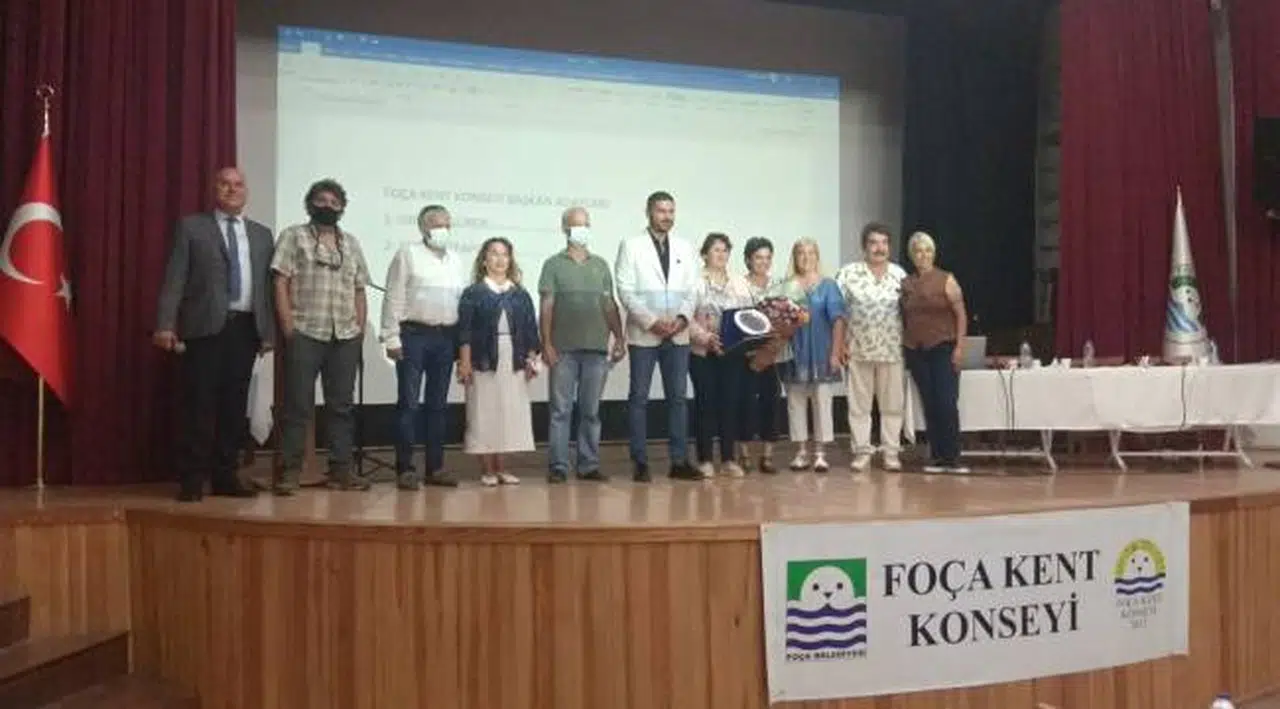 Foça Kent Konseyinin yeni başkanı Orhan Gürer