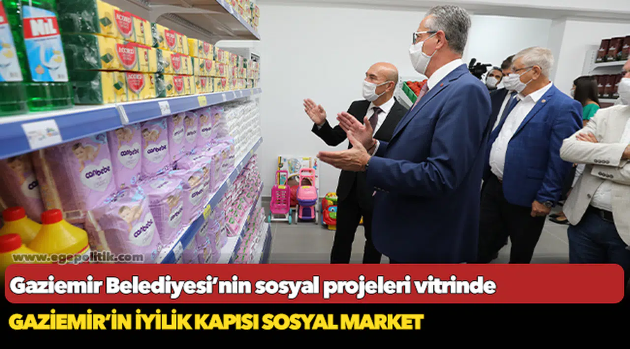 Gaziemir Belediyesi’nin sosyal projeleri vitrinde
