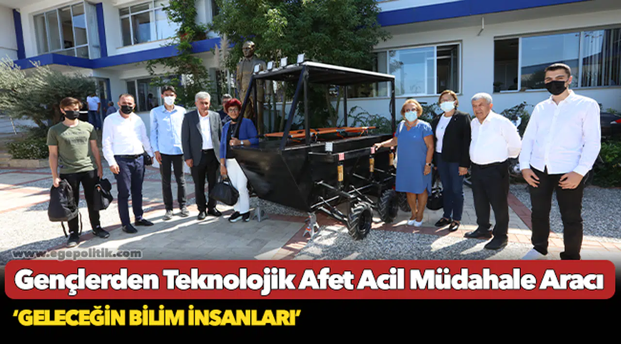 Gençlerden Teknolojik Afet Acil Müdahale Aracı