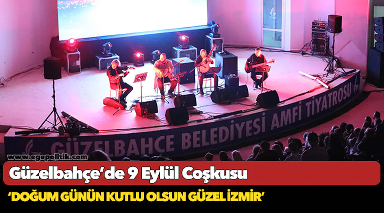 Güzelbahçe’de 9 Eylül Coşkusu
