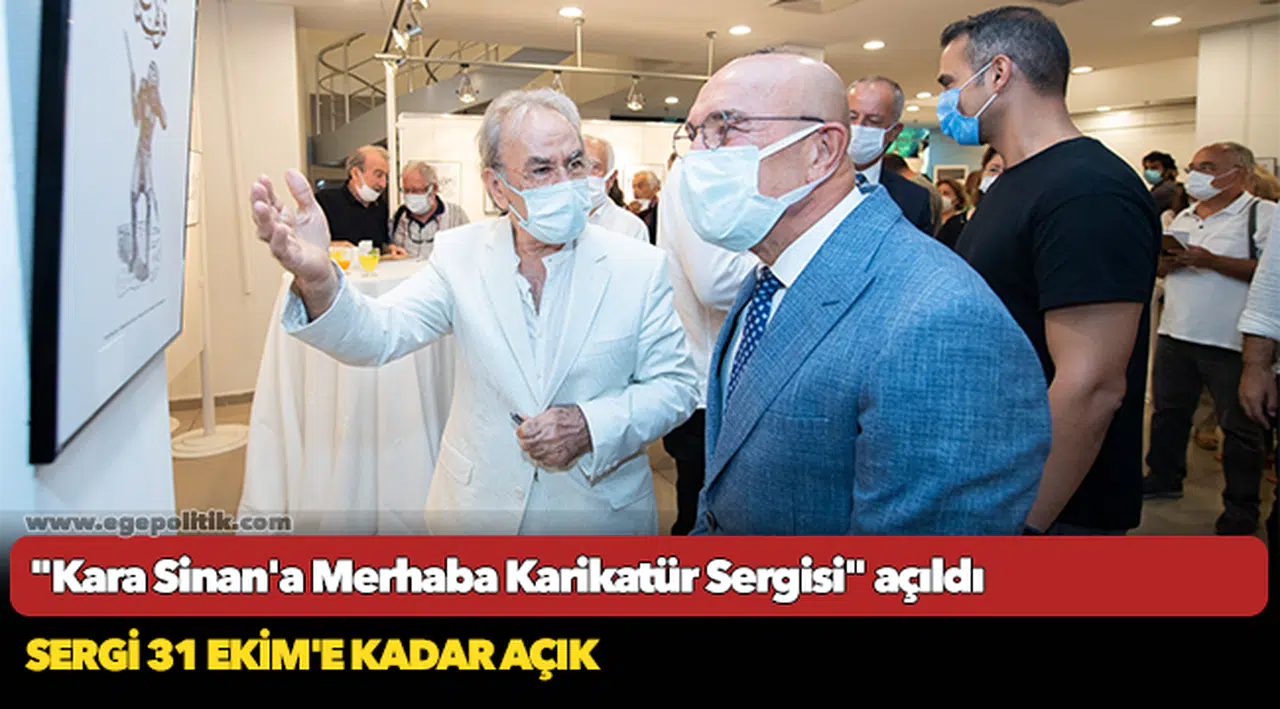 "Kara Sinan'a Merhaba Karikatür Sergisi" açıldı