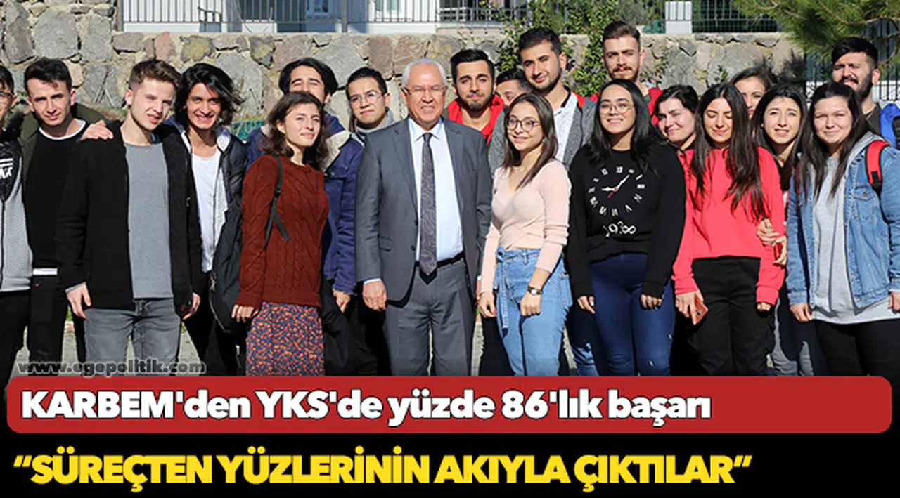 KARBEM'den YKS'de yüzde 86'lık başarı
