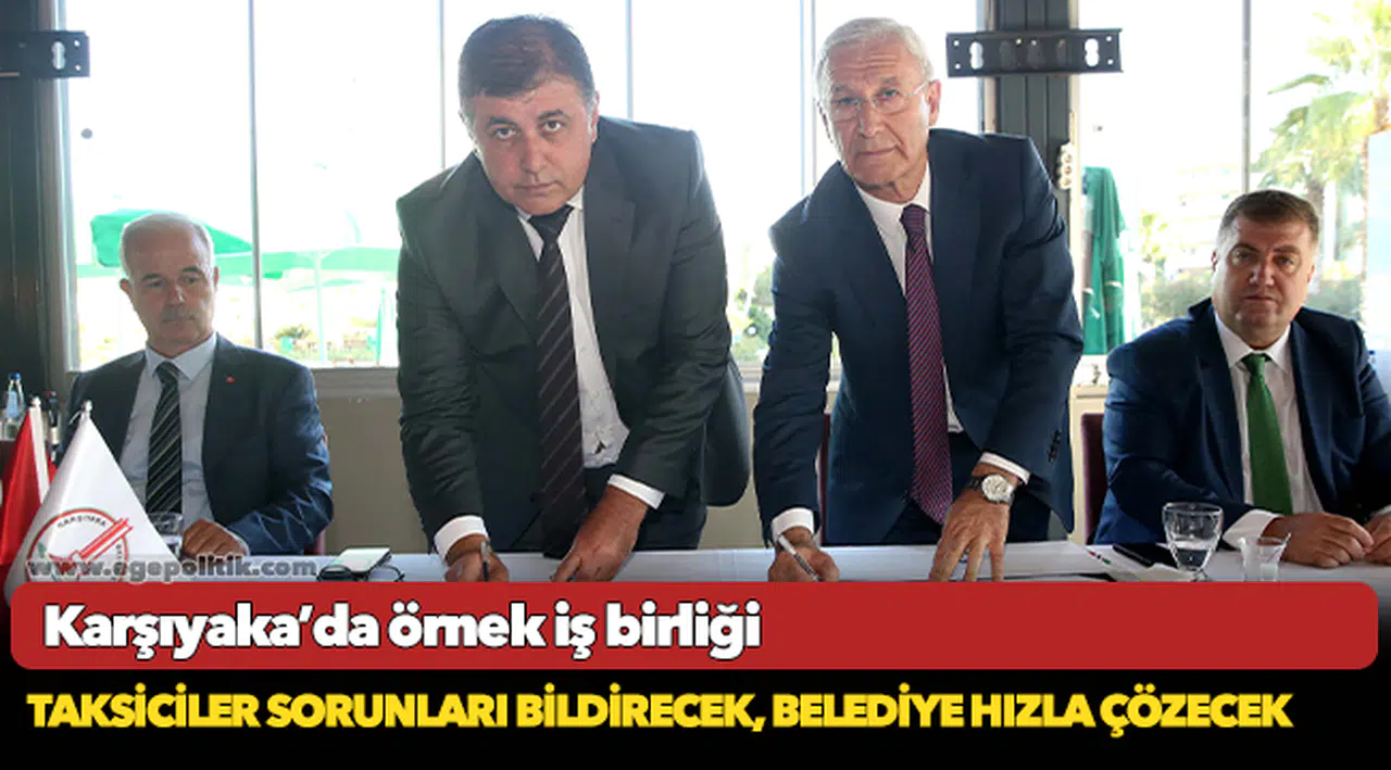 Karşıyaka’da örnek iş birliği