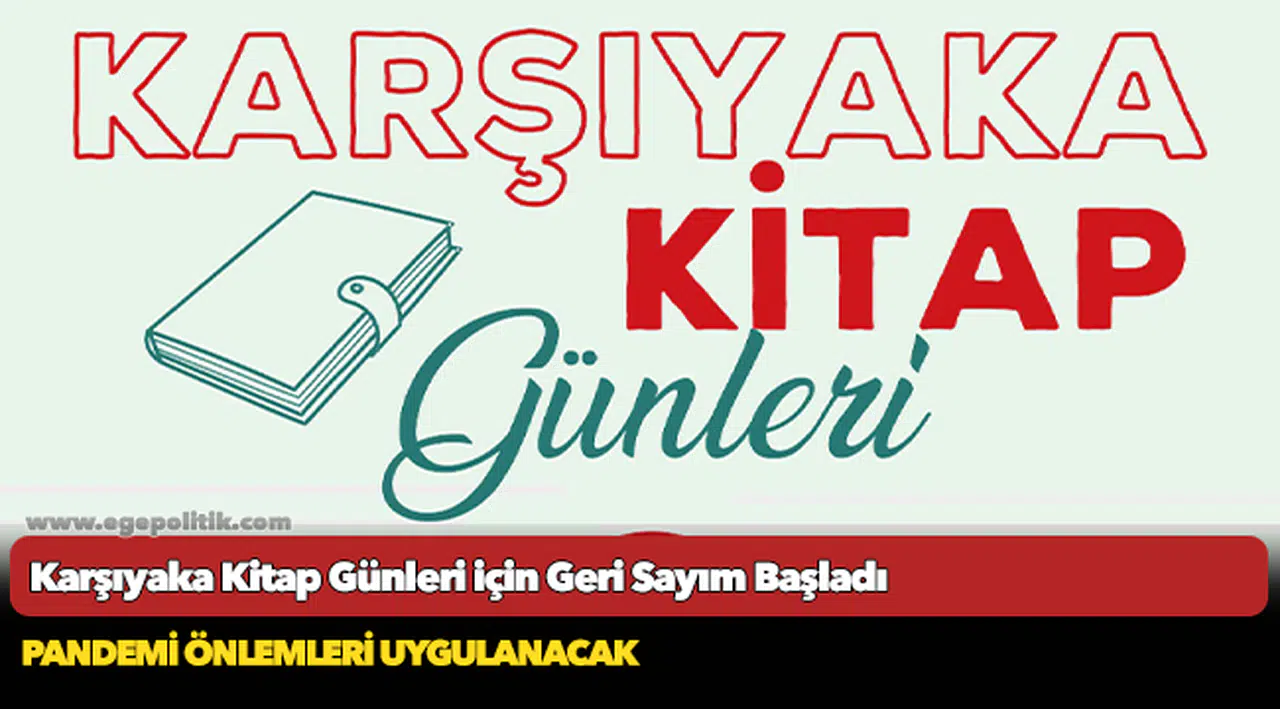 Karşıyaka Kitap Günleri için Geri Sayım Başladı