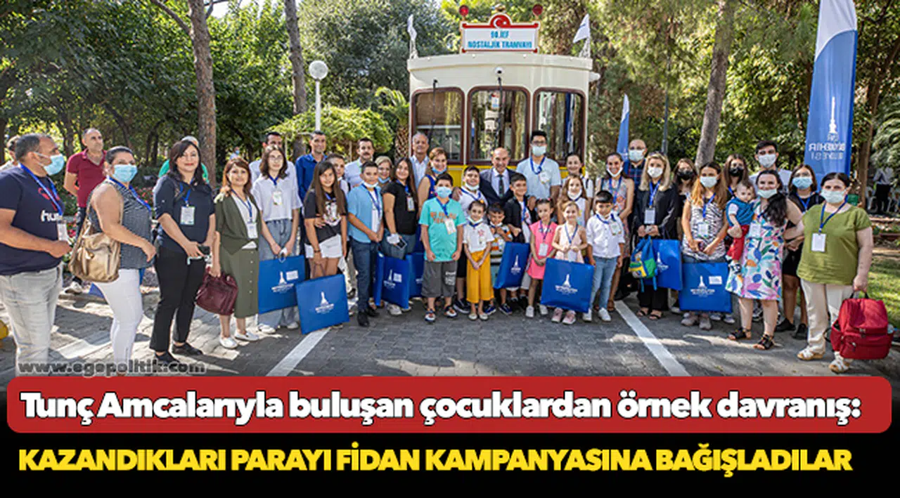 Kazandıkları parayı fidan kampanyasına bağışladılar