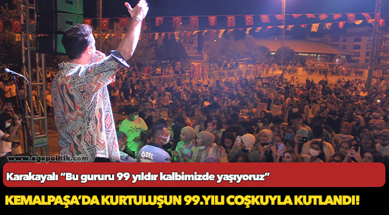 Kemalpaşa’da Kurtuluşun 99.Yılı Coşkuyla Kutlandı