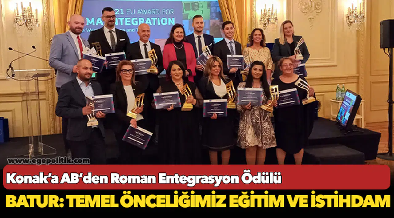 Konak’a AB’den Roman Entegrasyon Ödülü