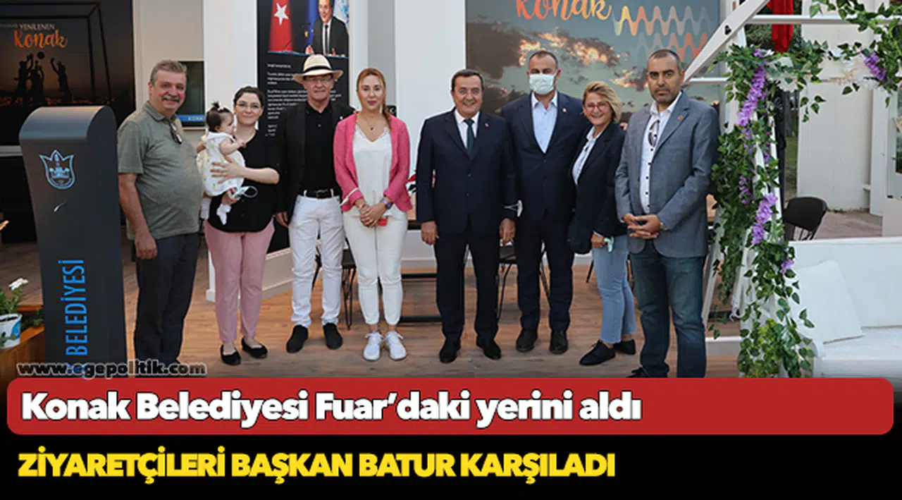 Konak Belediyesi Fuar’daki yerini aldı