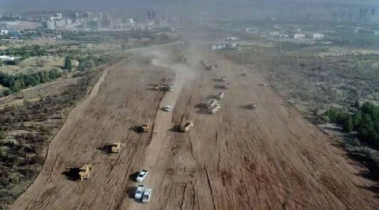 Meslek odaları ODTÜ yol projesi için ihale edilen ormanda buluşuyor