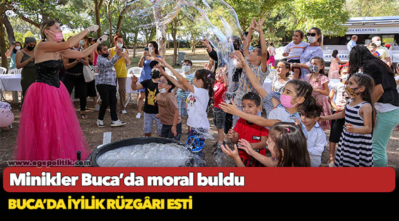 Minikler Buca’da moral buldu