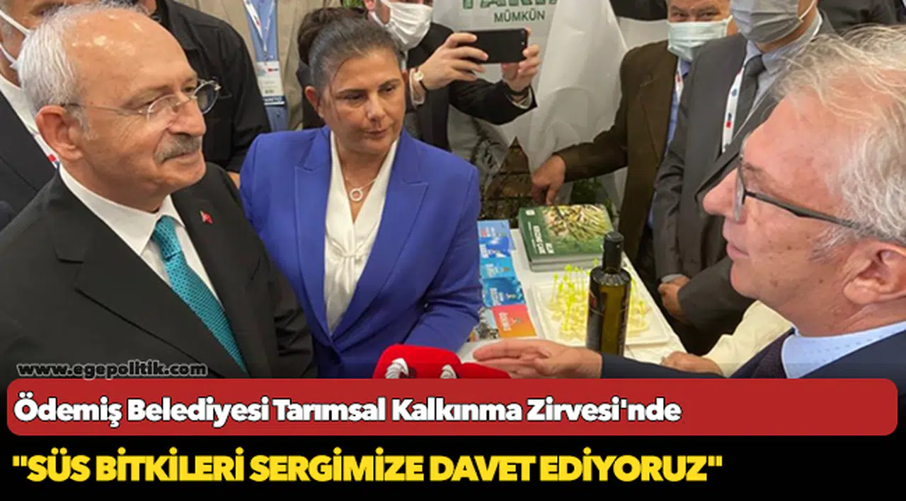Ödemiş Belediyesi Tarımsal Kalkınma Zirvesi'nde